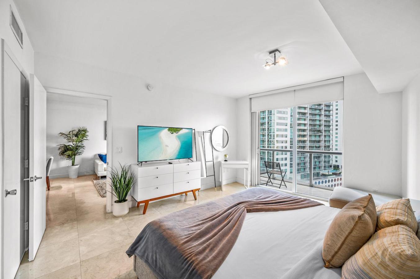 *W Icon Brickell- Luxury 2Br Highrise Corner Condo** Miami Buitenkant foto