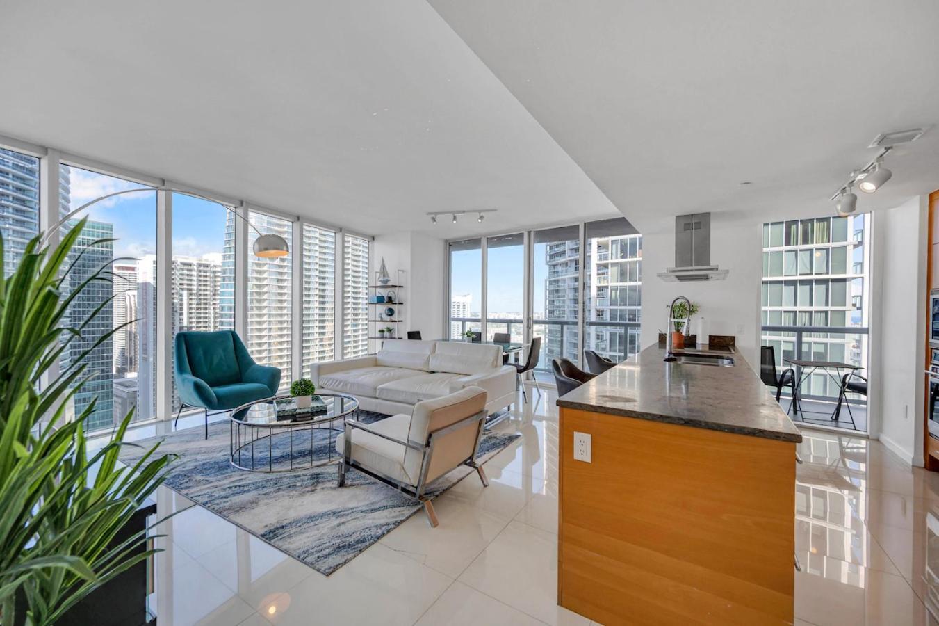 *W Icon Brickell- Luxury 2Br Highrise Corner Condo** Miami Buitenkant foto