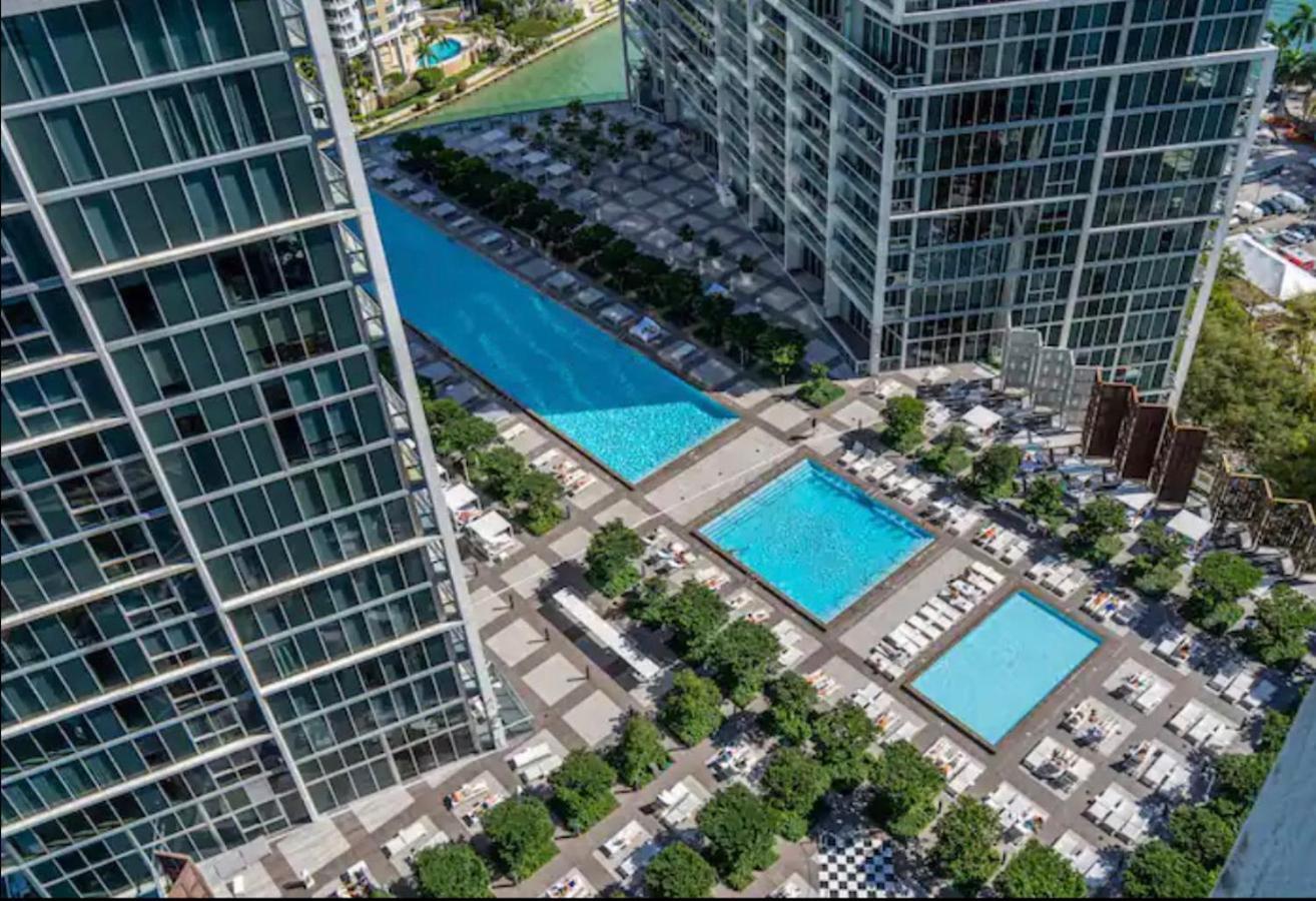 *W Icon Brickell- Luxury 2Br Highrise Corner Condo** Miami Buitenkant foto