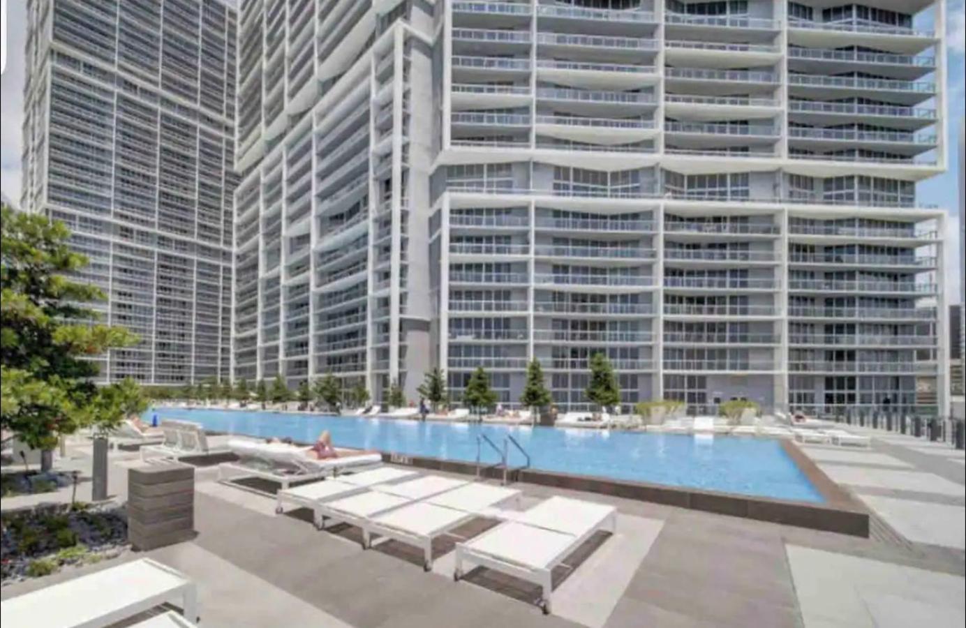 *W Icon Brickell- Luxury 2Br Highrise Corner Condo** Miami Buitenkant foto