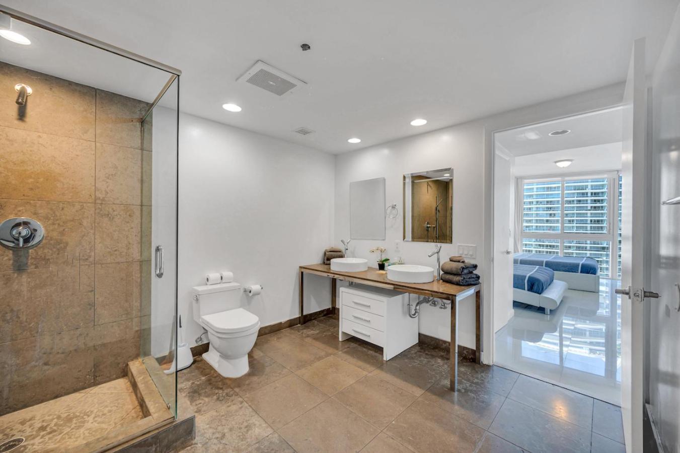 *W Icon Brickell- Luxury 2Br Highrise Corner Condo** Miami Buitenkant foto