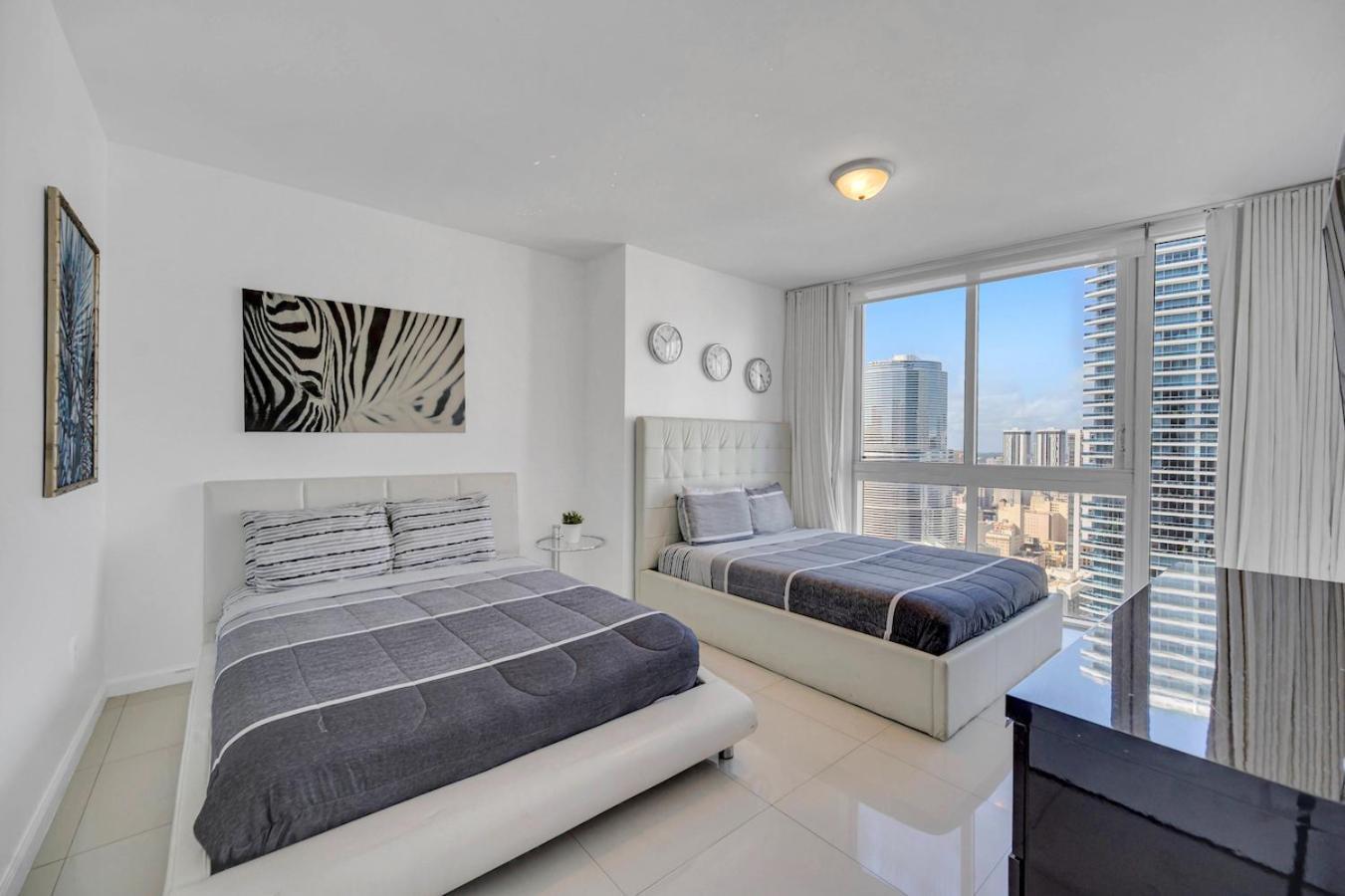 *W Icon Brickell- Luxury 2Br Highrise Corner Condo** Miami Buitenkant foto